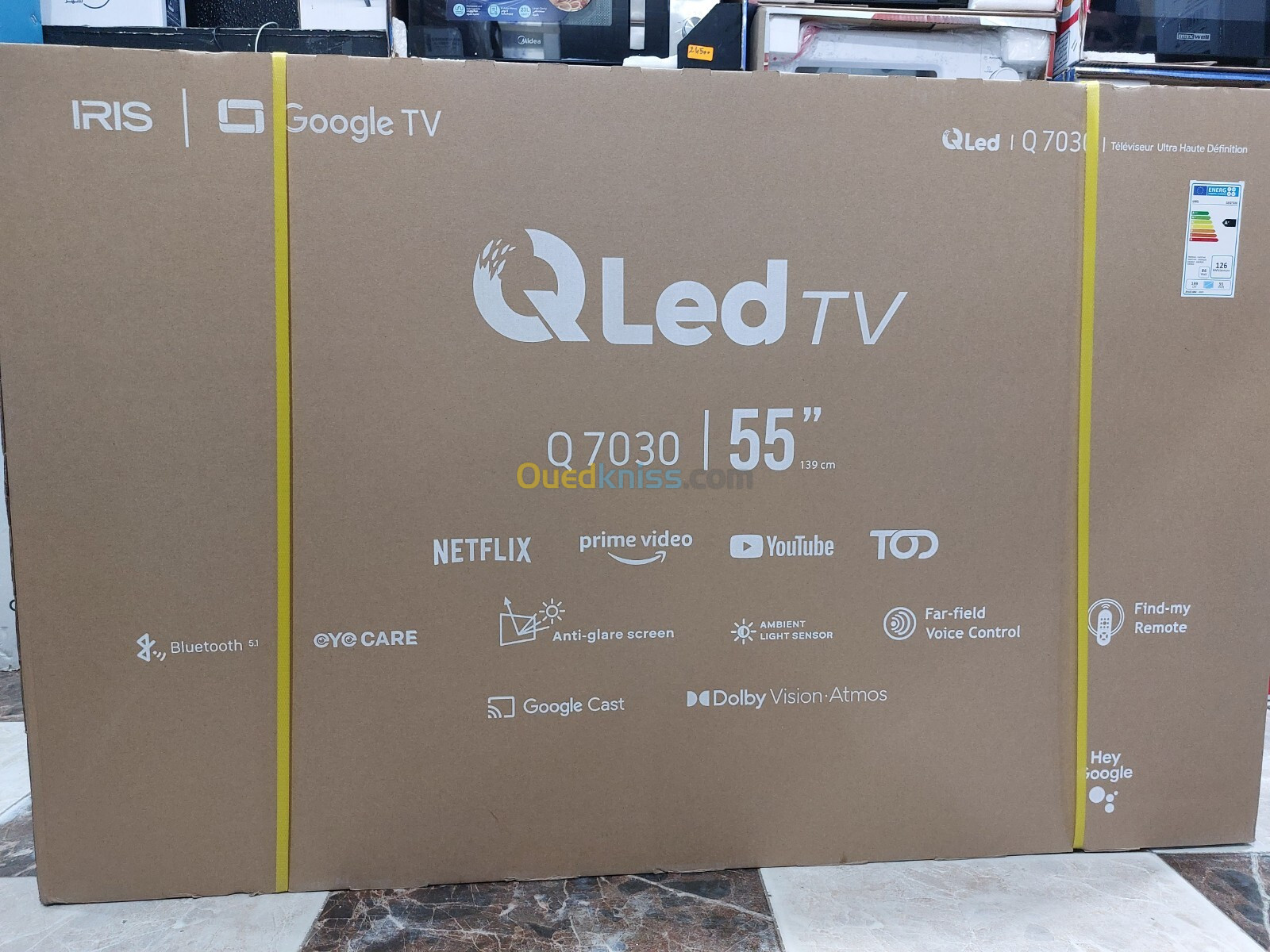 PROMOTION TV IRIS 55" G7030 QLED google tv