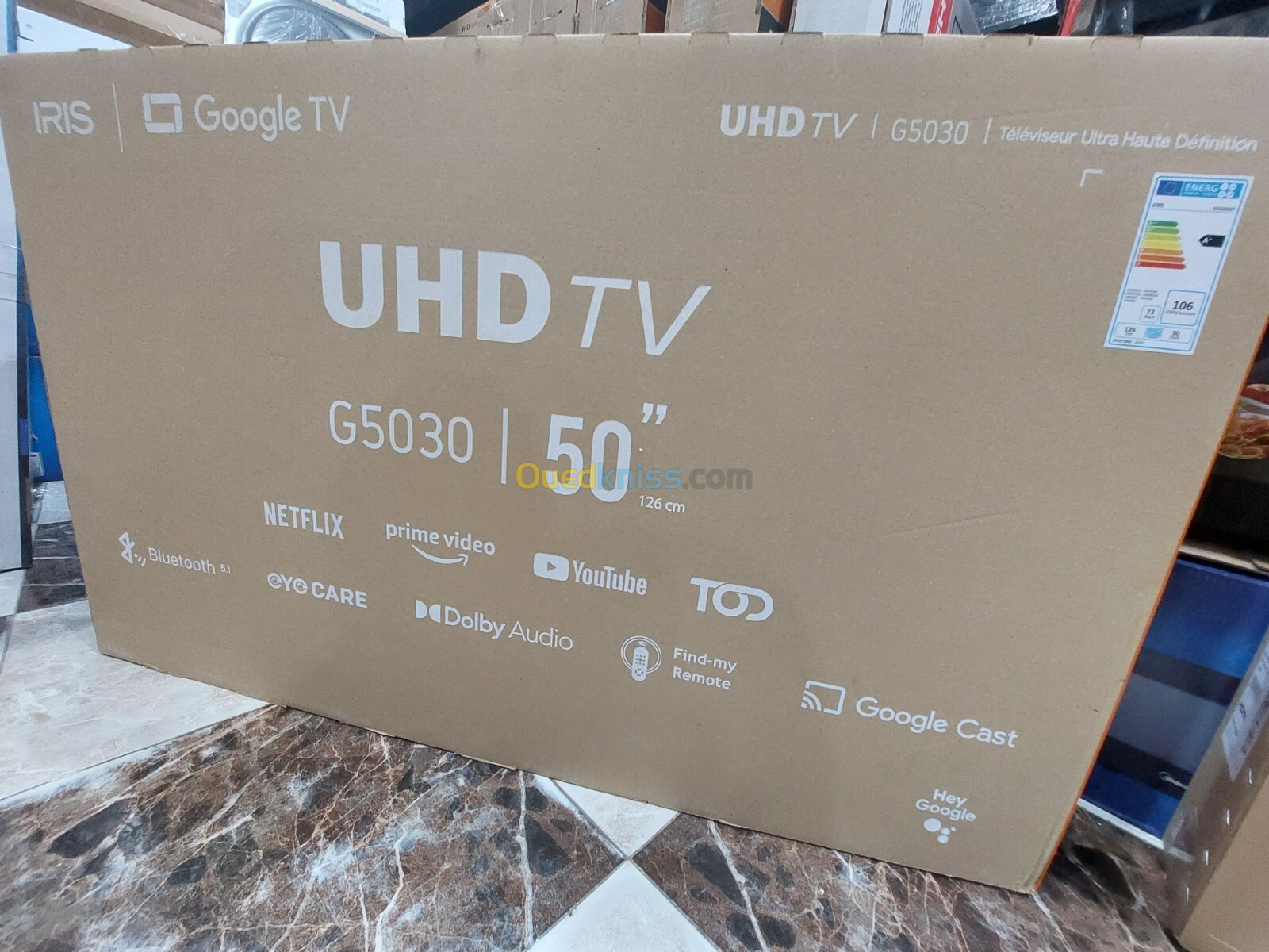 PROMO TV IRIS 50" UHD G5030