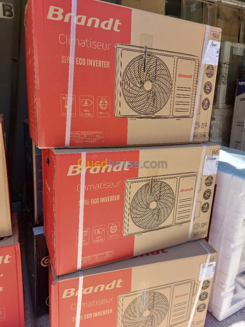 PROMO CLIMATISEURS BRANDT 12000 BTU INVERTER TROPICAL 