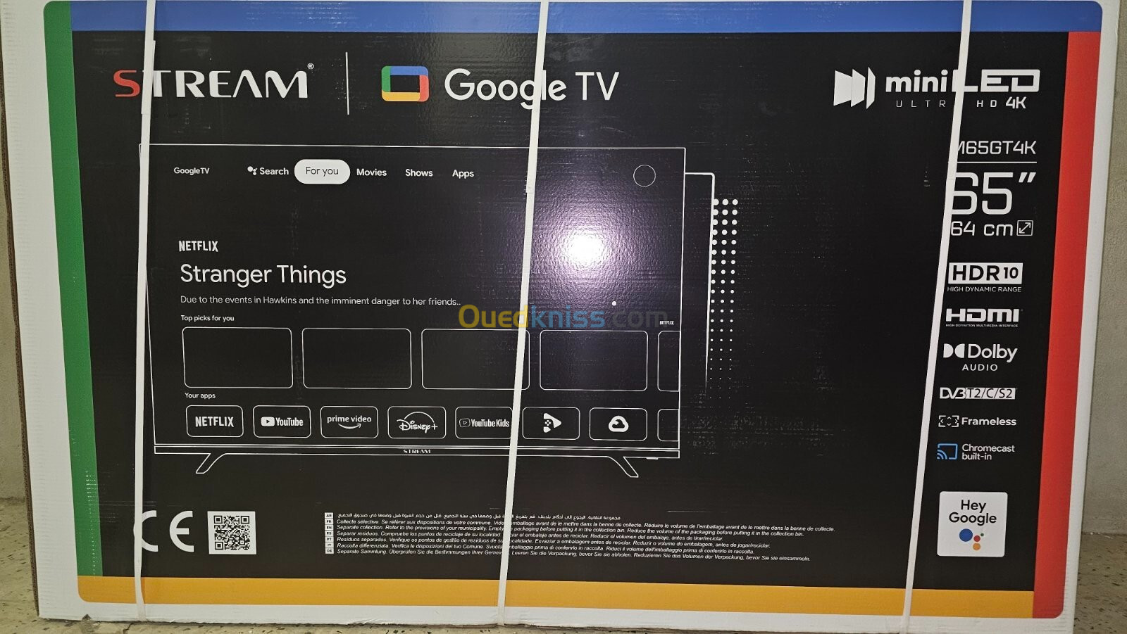 SUPERBE PROMO TV STREAM 65" MINI LED