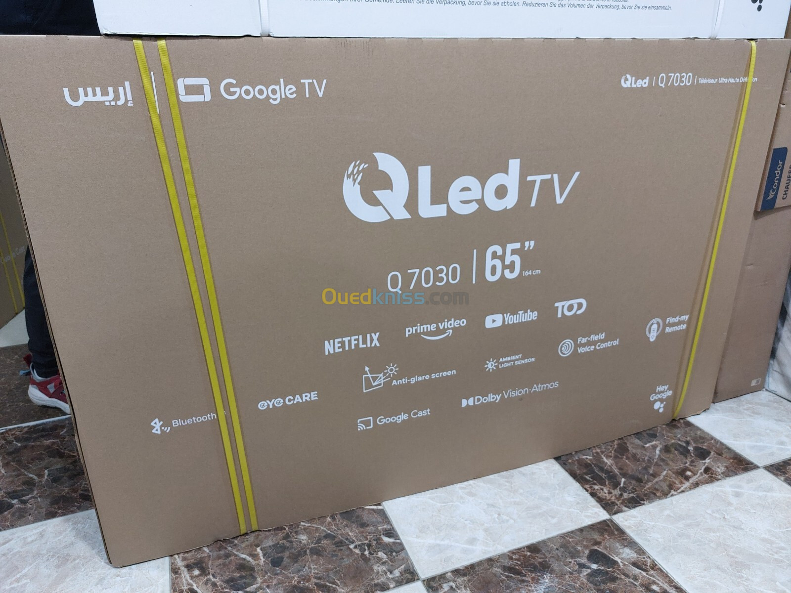 PROMOTION TV IRIS 65" Q7030 QLED GOOGLE TV