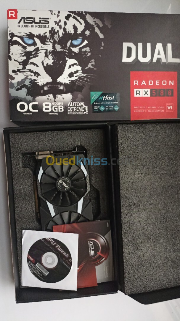 ASUS DUAL RX 580 8GB 