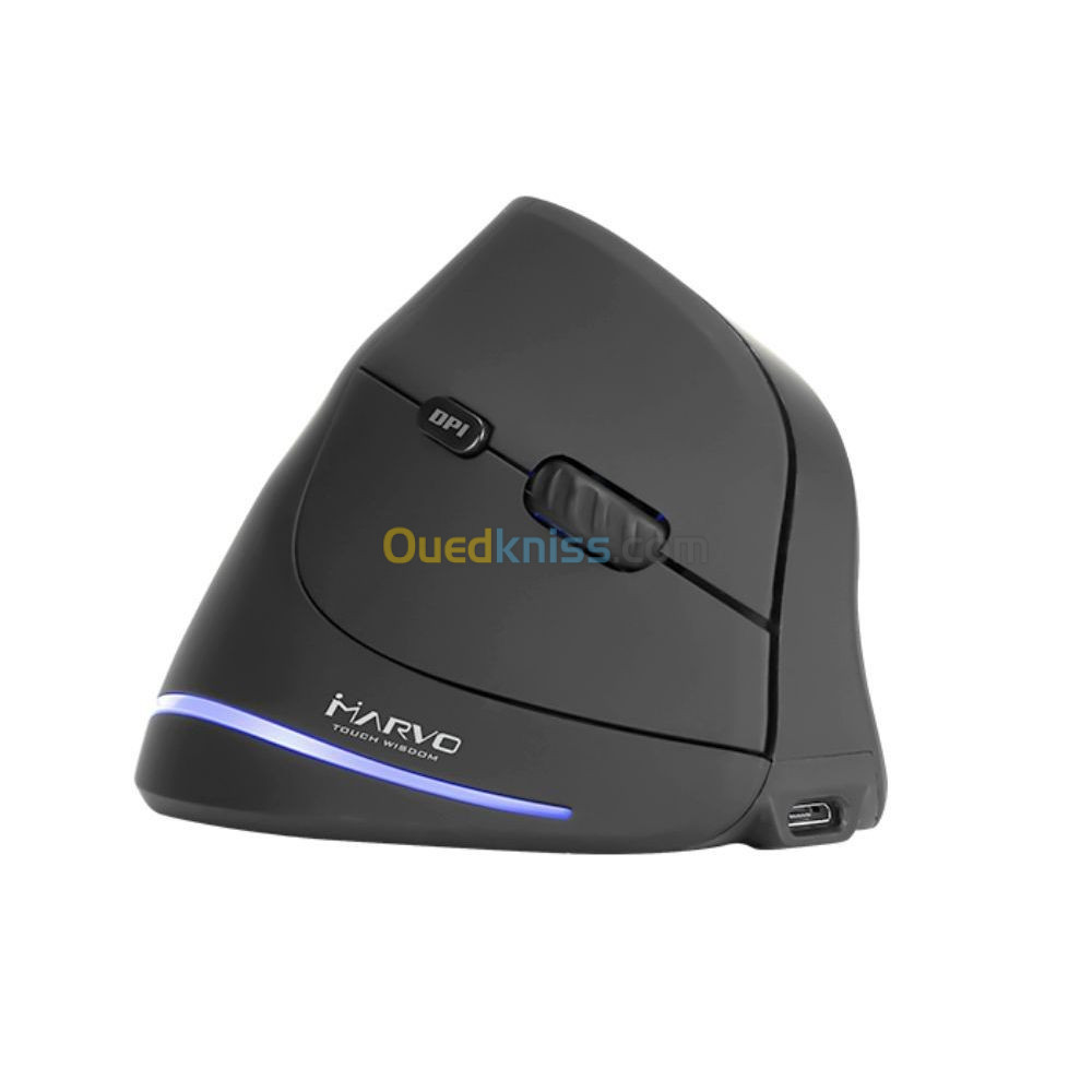 Mouse Souris verticale sans fil Rechargeable 2400 DPI Portable en