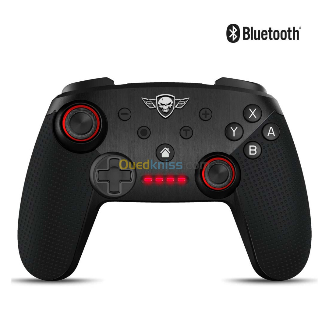 Manette de jeux Gamepad Sans-fil Bluetooth Spirit of Gamer PGS SOG-BTGPS pour Nintendo SWITCH