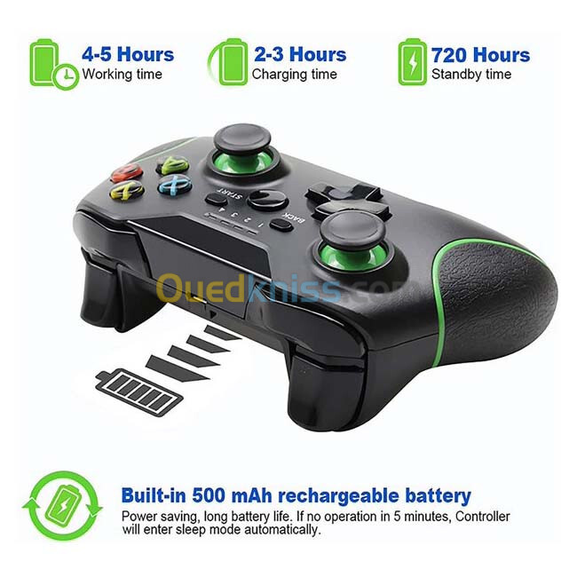 Manette de jeux sans-fil 2.4ghz pour PC XBOX One PS3 ANDROID