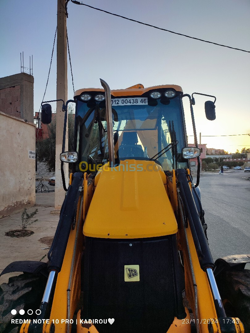 JCB 3cx Rétro chargeur JCB 3 cx 2012