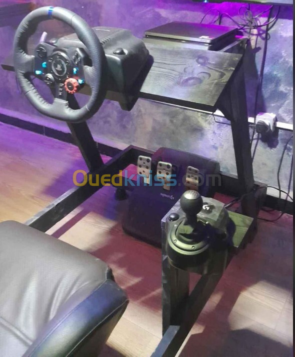 Volant G29 + Shifter + Support + Siège pilote