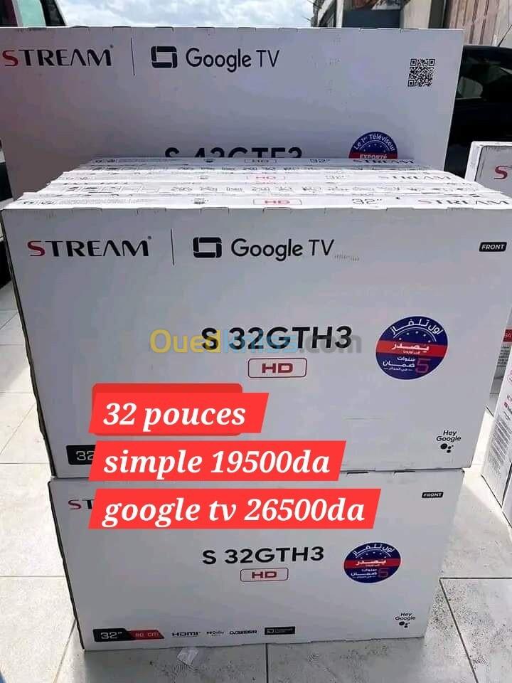 Promotion télévision stream 32" 40" 43" 50" 58" 65" 