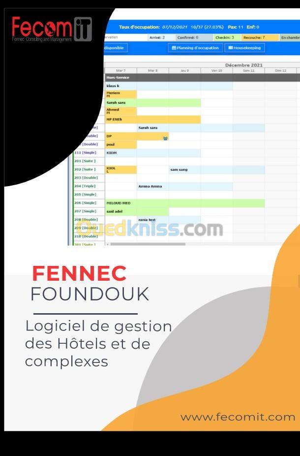 PMS complet pour les hotels