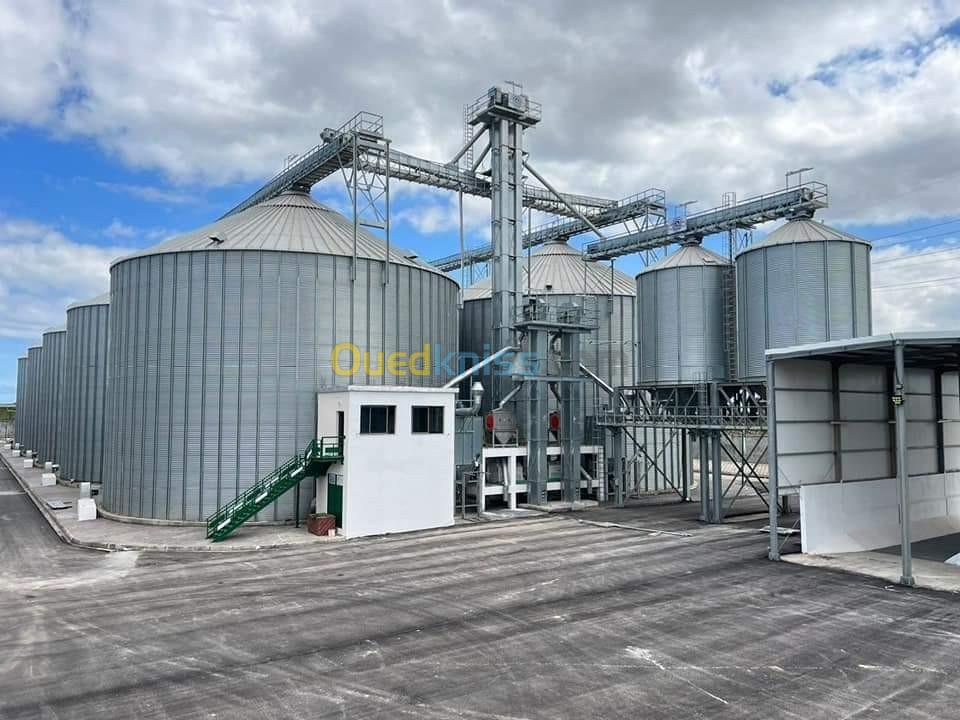 SILOS DE STOCKAGE CÉRÉALE