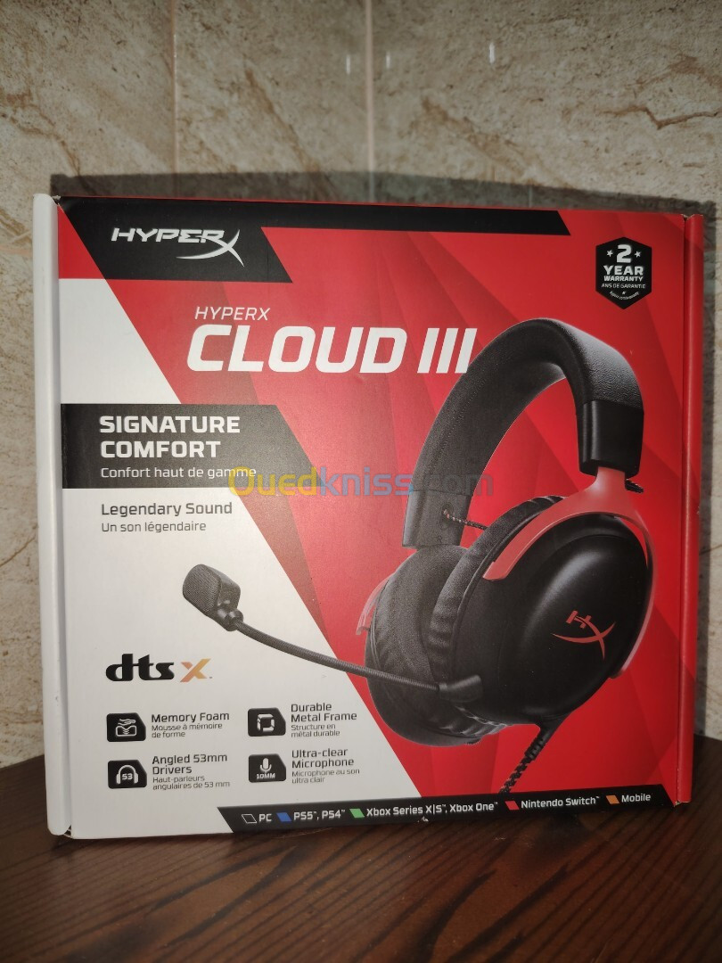 Casque Hyperx cloud 3 