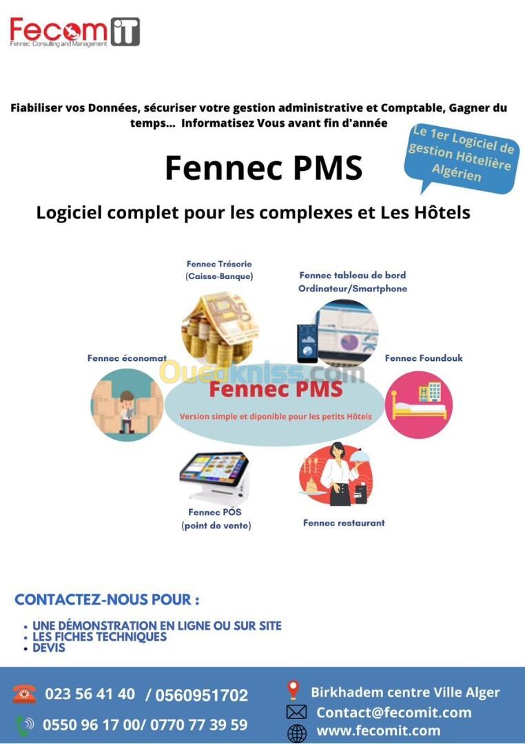 PMS complet pour les hotels