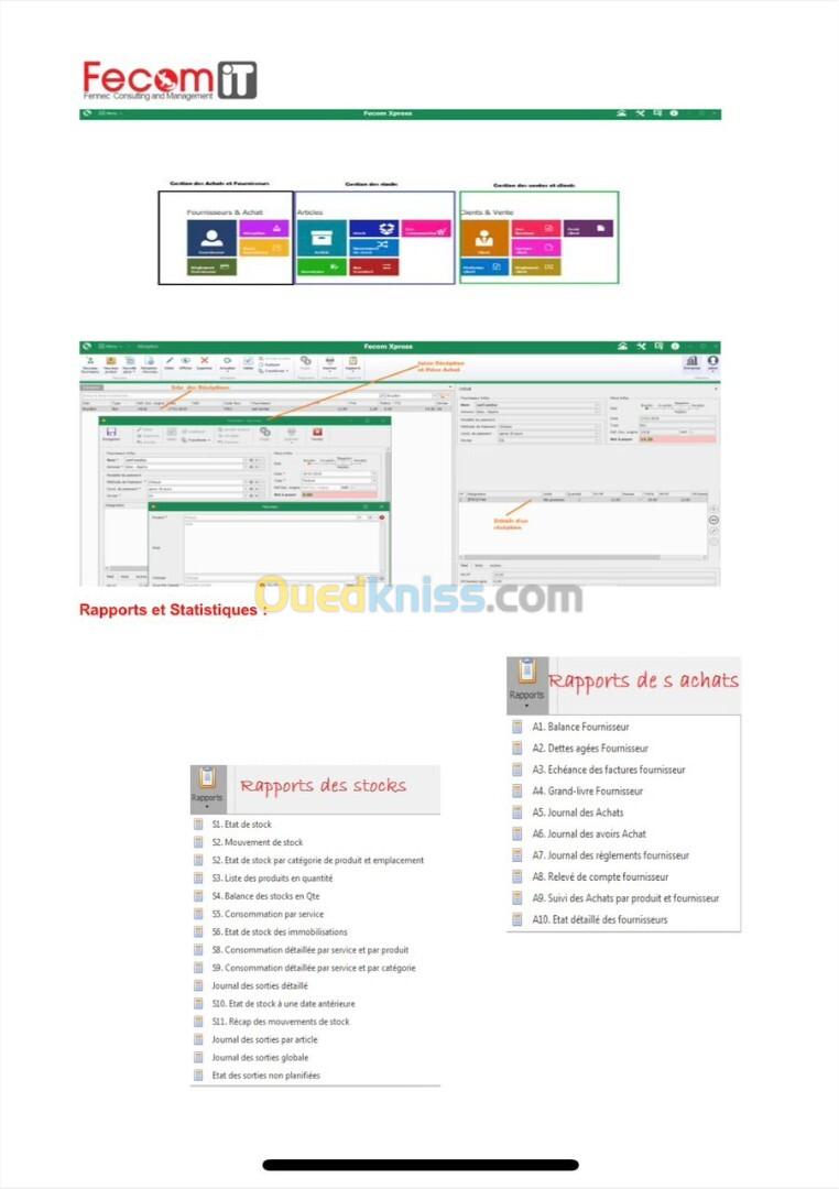 Logiciel de gestion de stock