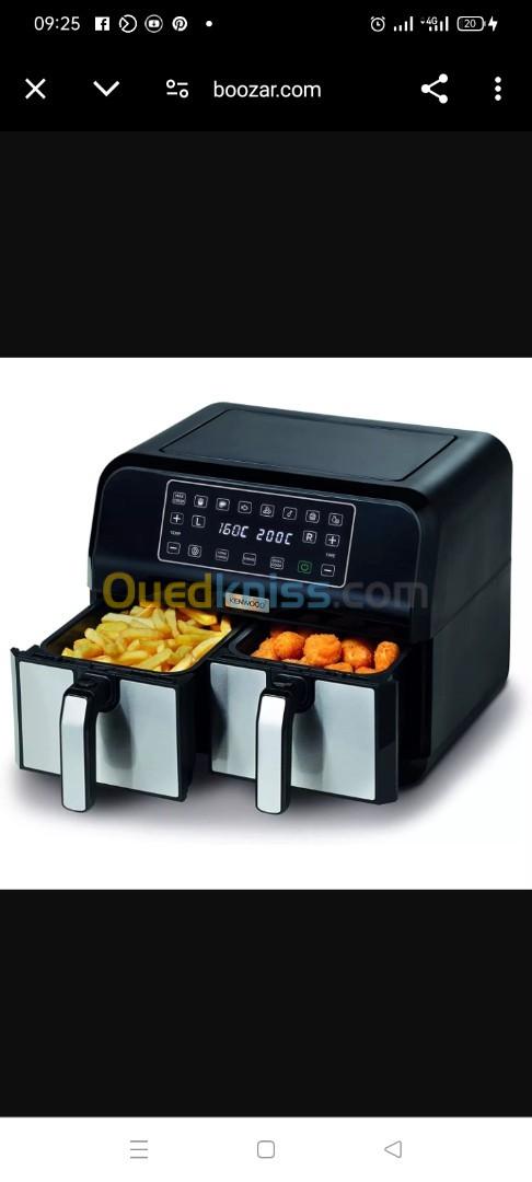 Friteuse KENWOOD Original AirFryer KHealthy TWIN 8L deux bags 