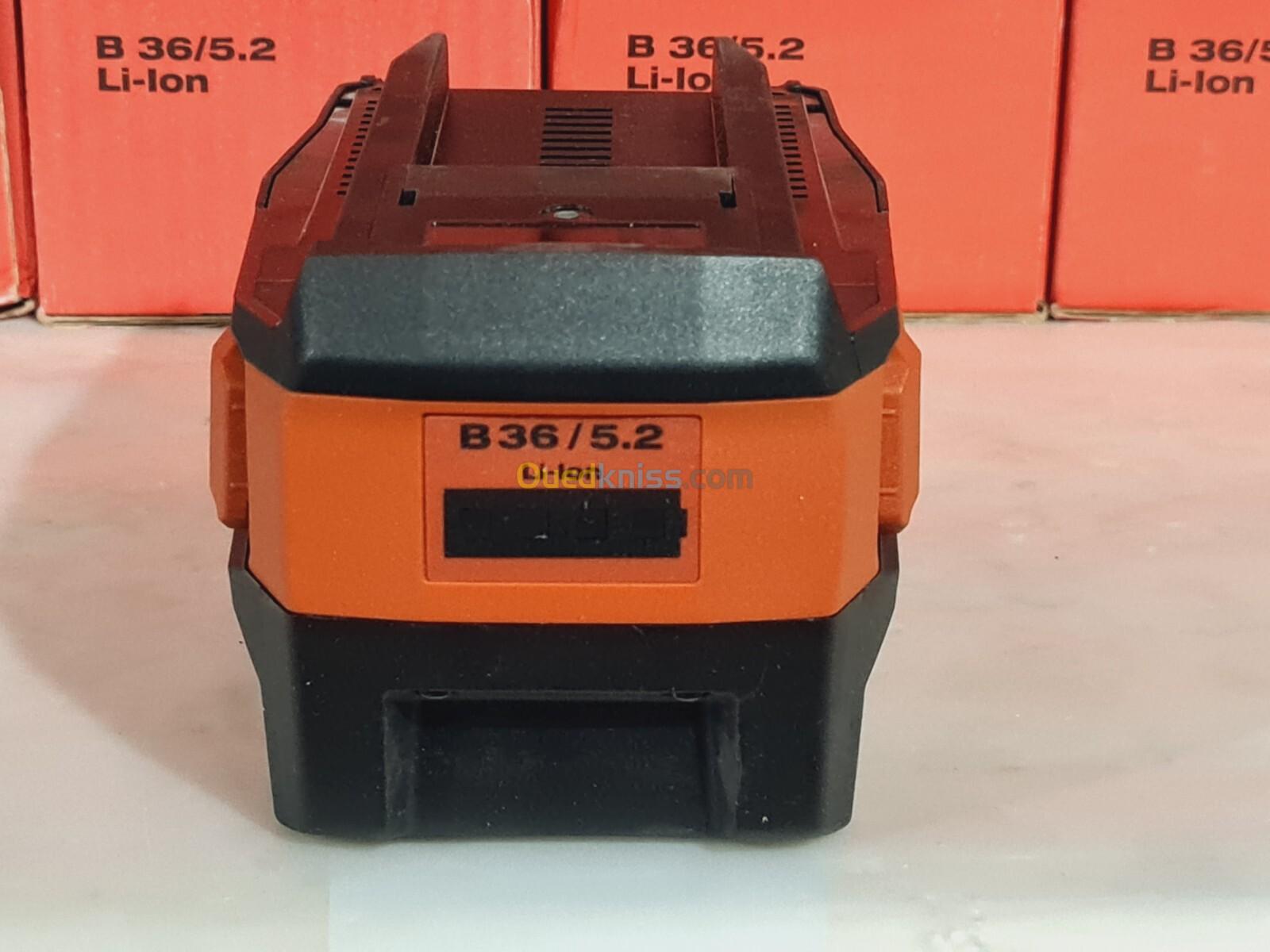 Batteries HILTI 36V 5.2Ah 4ème génération (2024-Poland)