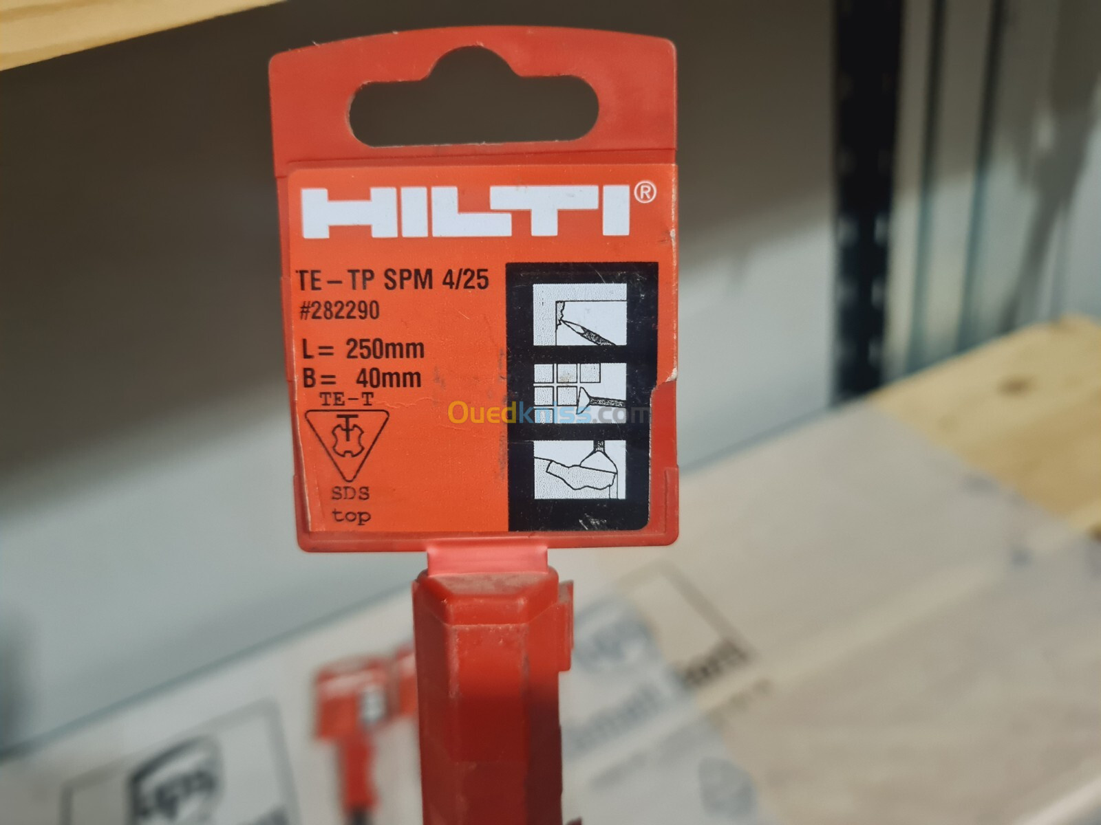 BURIN spatule 40mm SDS-Top HILTI TE-TP SPM 4/25 (Hungary)