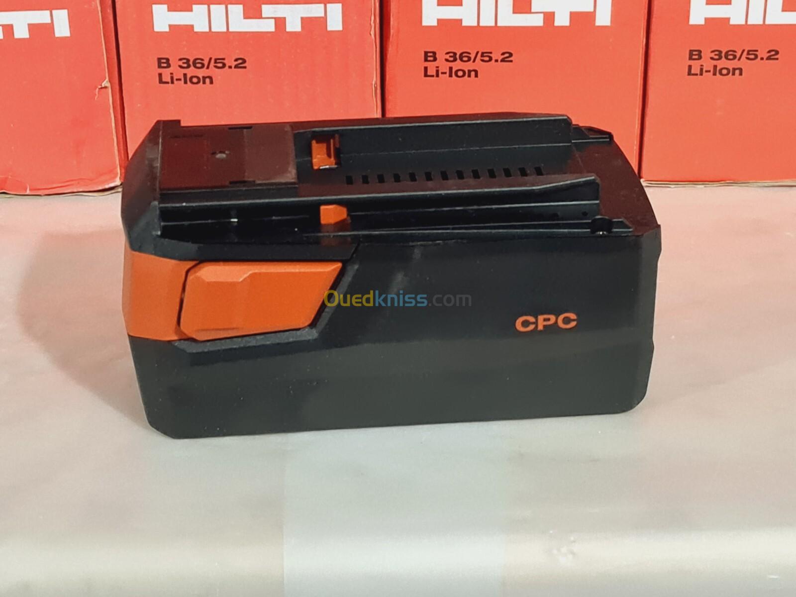 Batteries HILTI 36V 5.2Ah 4ème génération (2024-Poland)