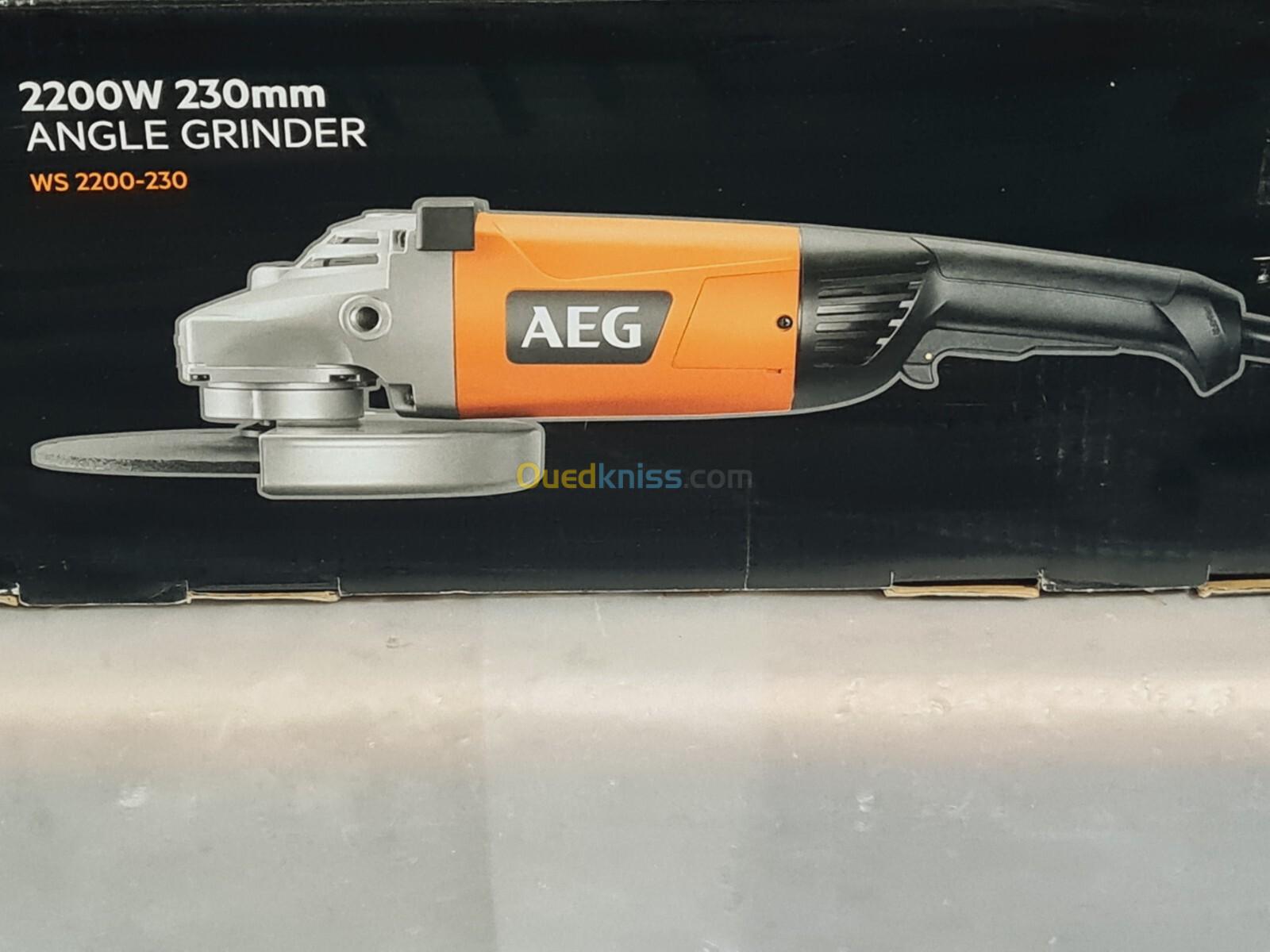 Meuleuse d'angle 230mm 2200W AEG WS 2200-230