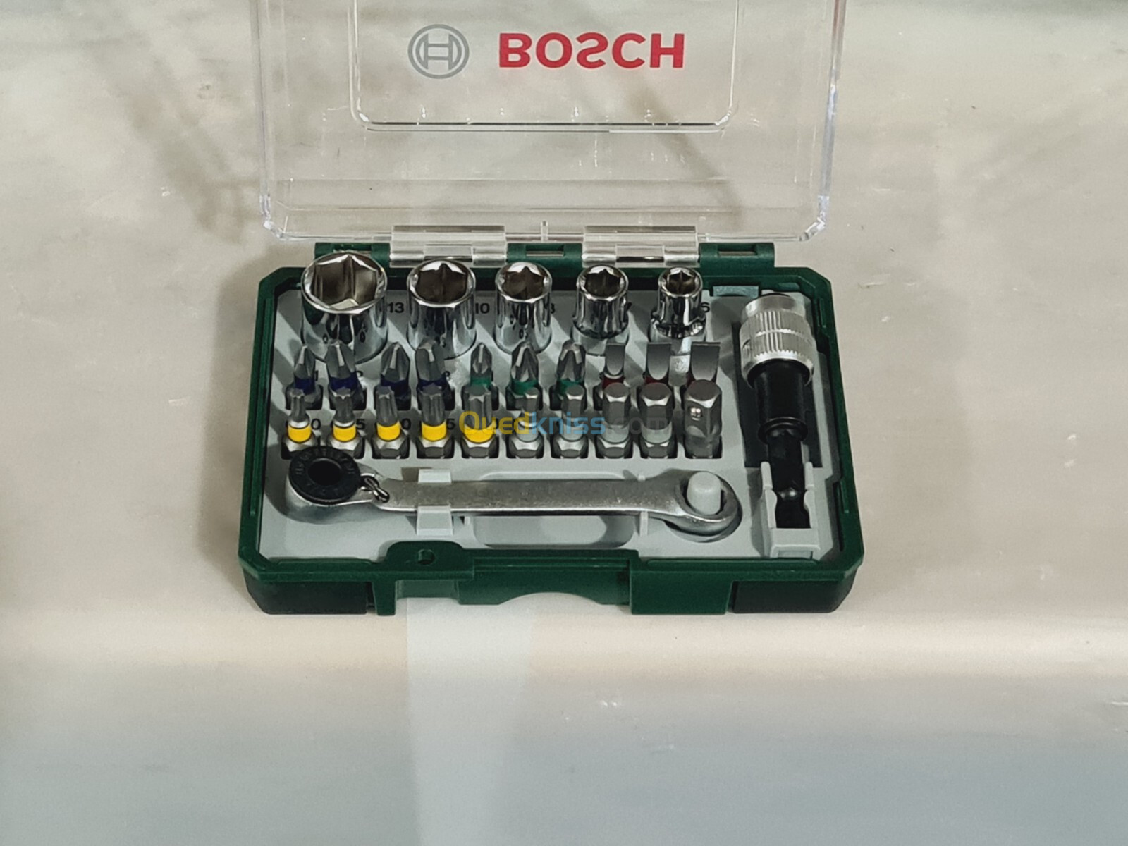 BOSCH - Coffret embout et douille à cliquet 27 pièces