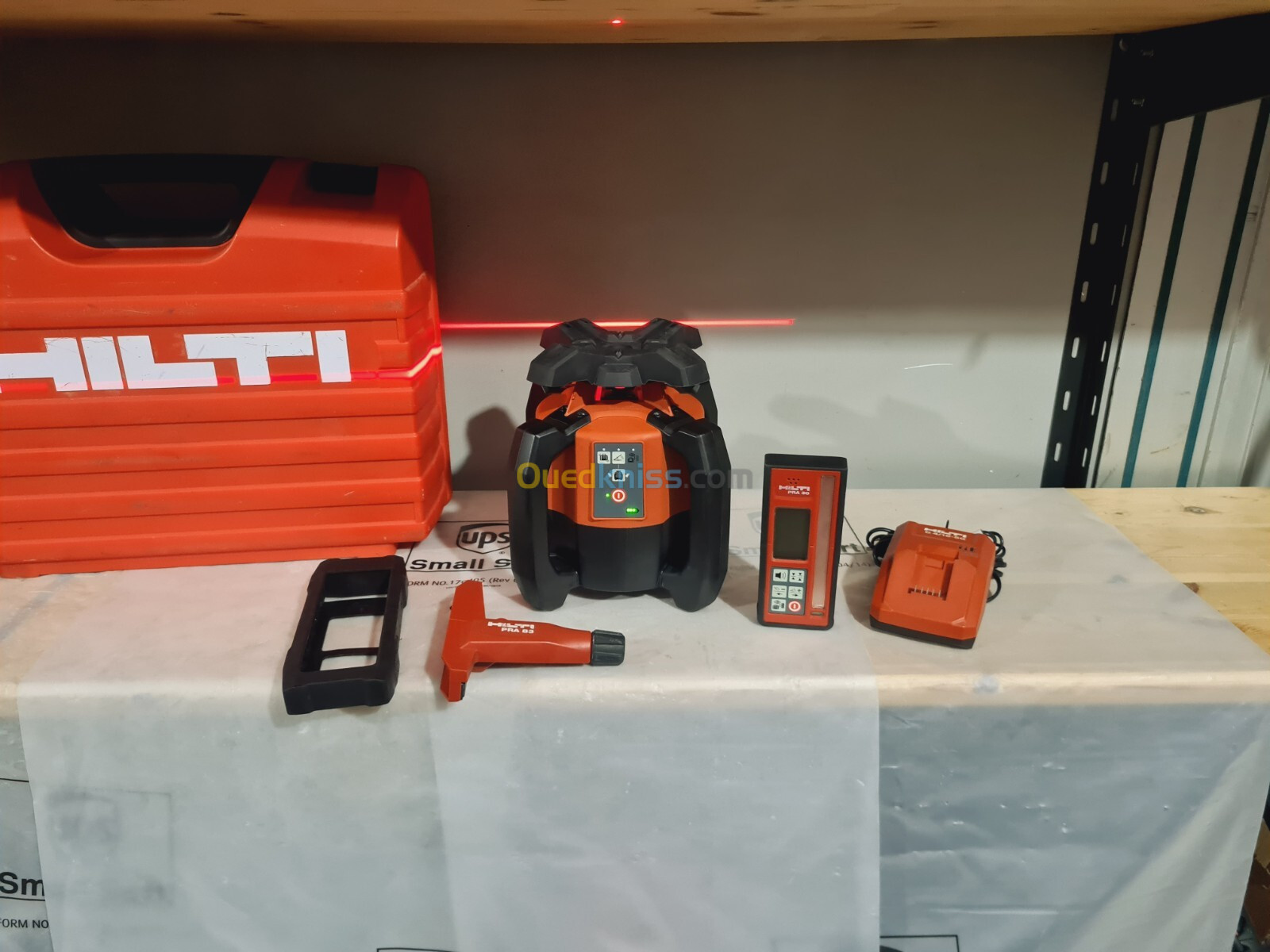 Niveau laser rotatif 500 mètre horizontale Vertical pente HILTI PR 30-HVS A12 (Germany)