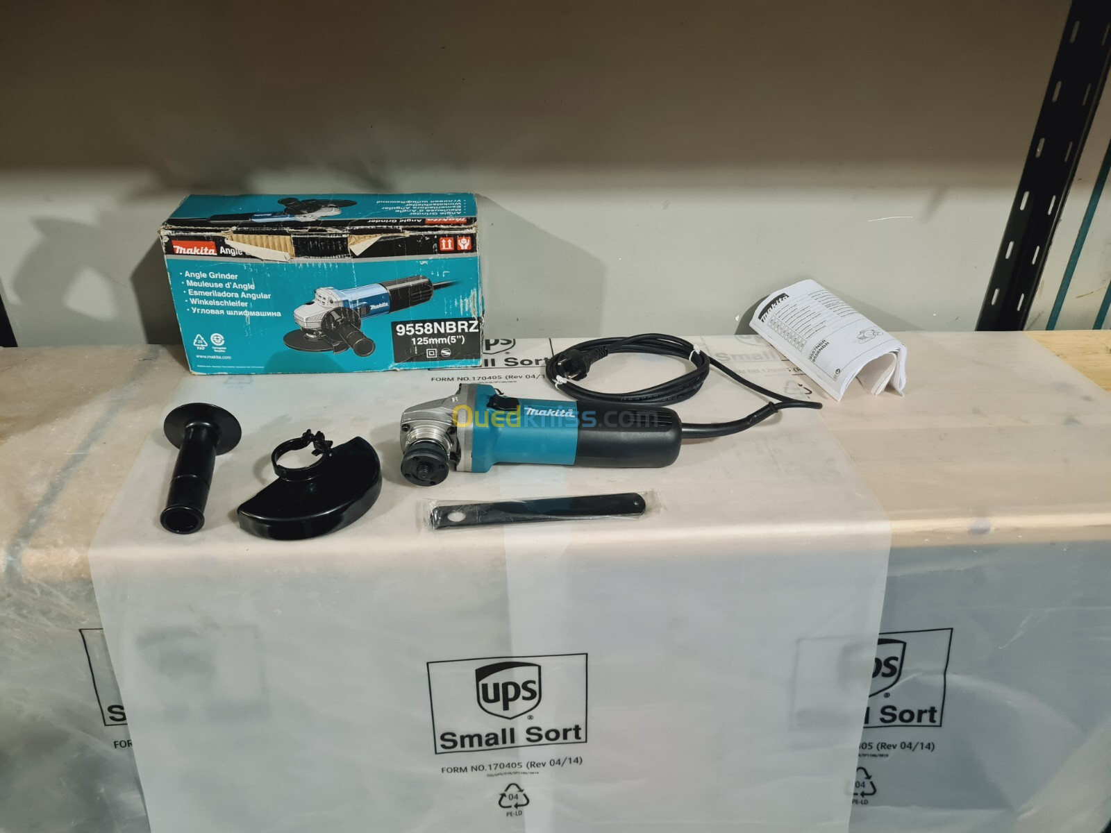 Meuleuse d'angle 125mm 840W MAKITA 9558NBR (2022-Romania)