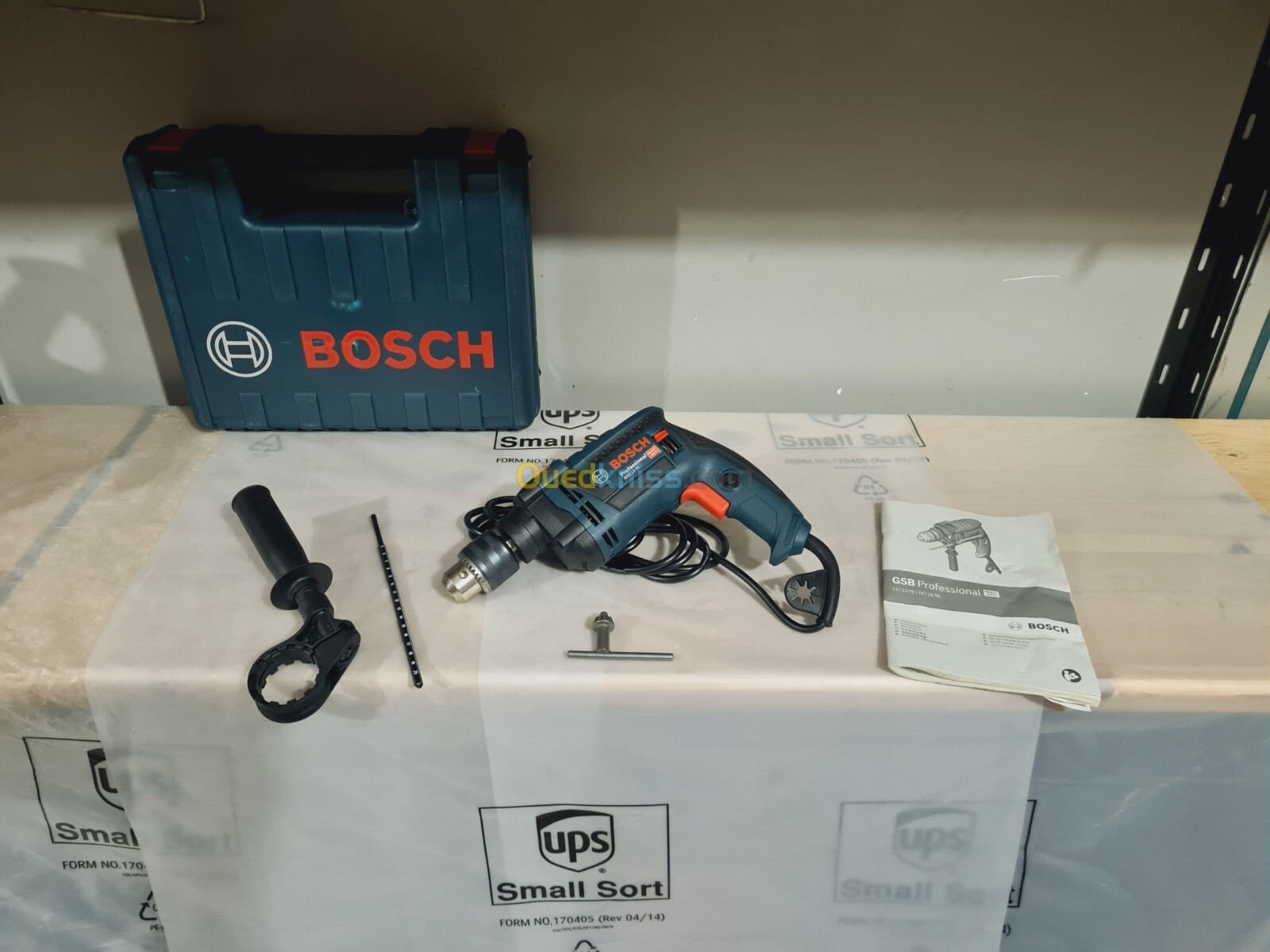 Perceuse à percussion 13mm 650W BOSCH GSB 13 RE 