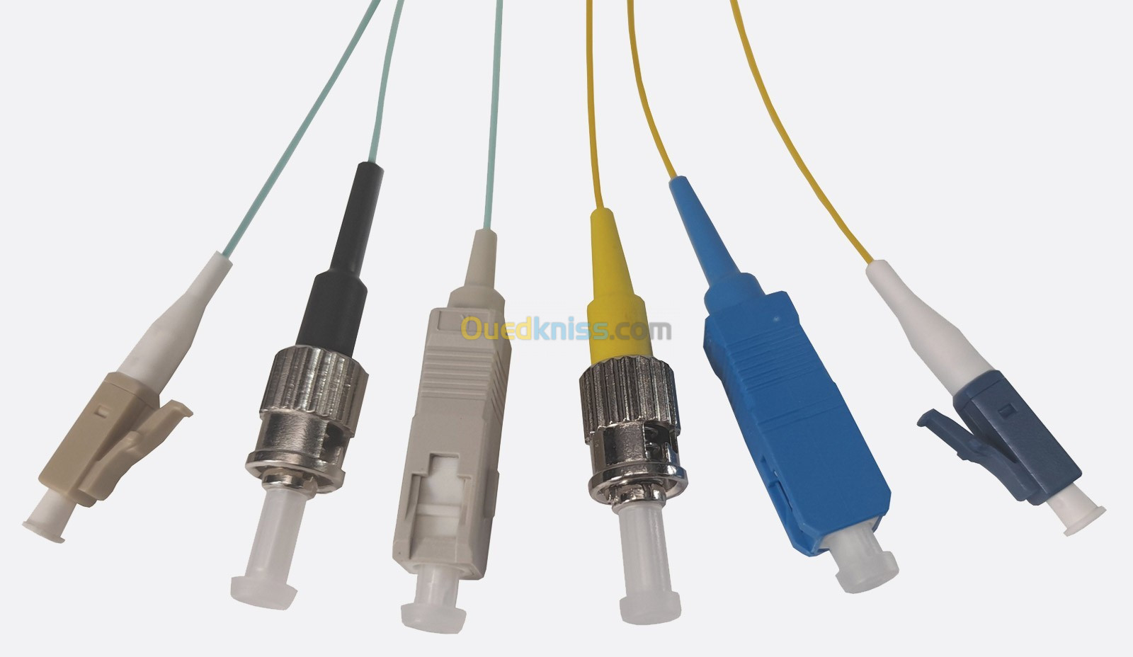 Jarretière , Câble fibre optique, Tiroirs fibre optique, Pigtails, Pinces 