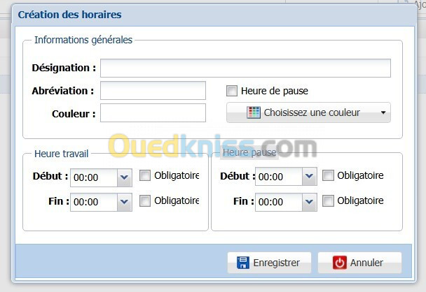 Logiciel De Pointage Biométrique