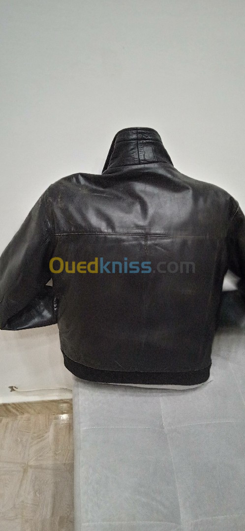 Veste cuir homme aviatrix 