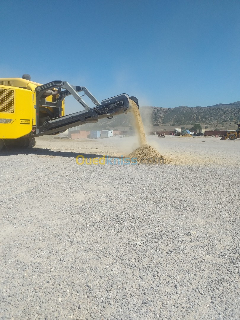 Atlas copco 350t/h Concasseur mobile atlas copco 2016