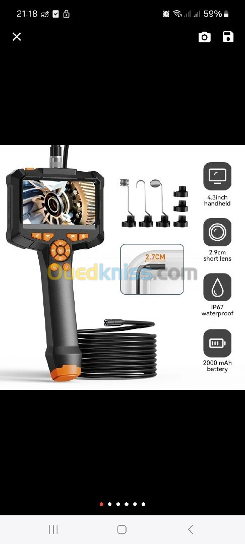 Industrial endoscope