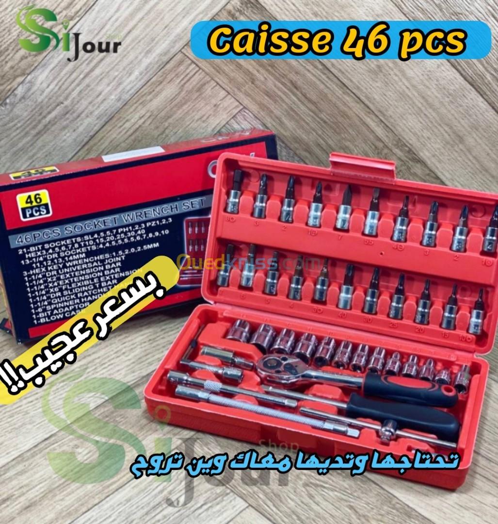 Caisse À Outils 46 Pièces 1/4  Pm - Prix en Algérie