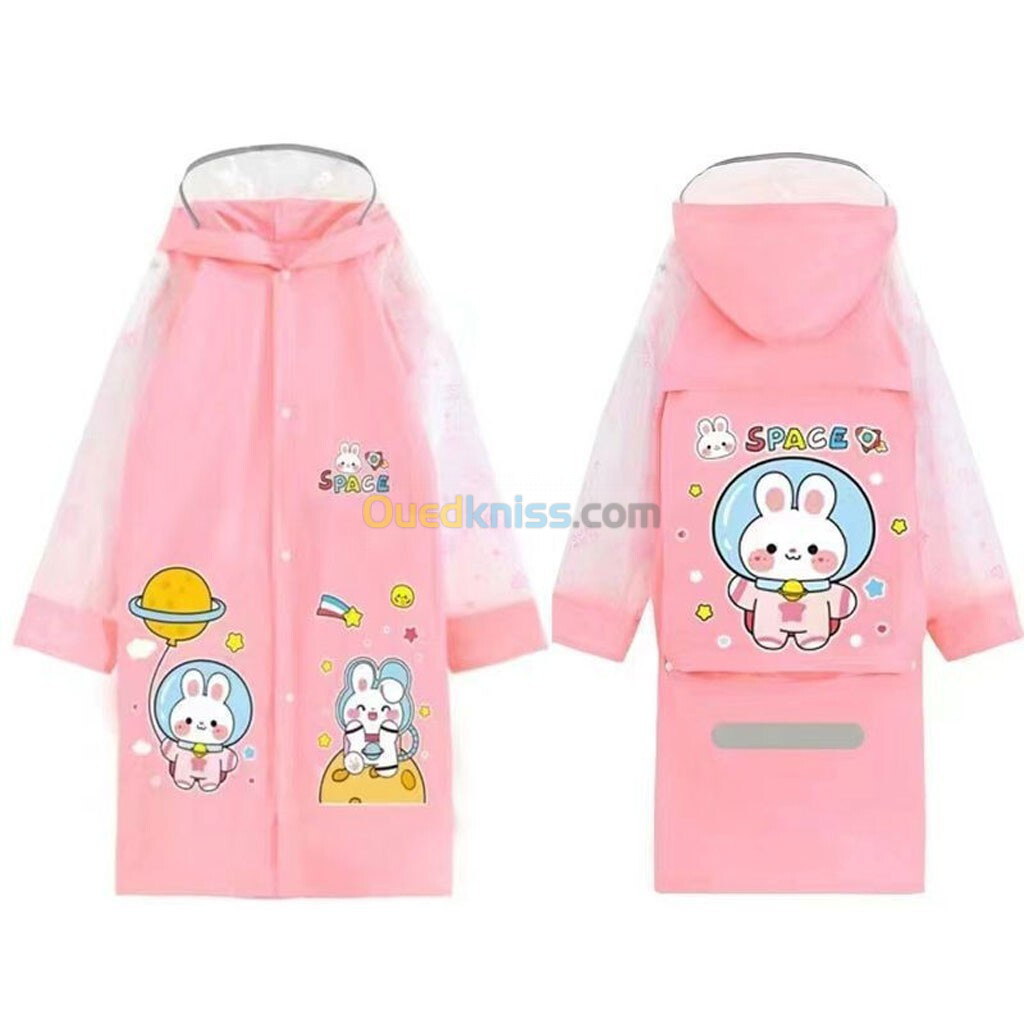 Cape Poncho Pluie Enfant Impermeable Anti Pluie