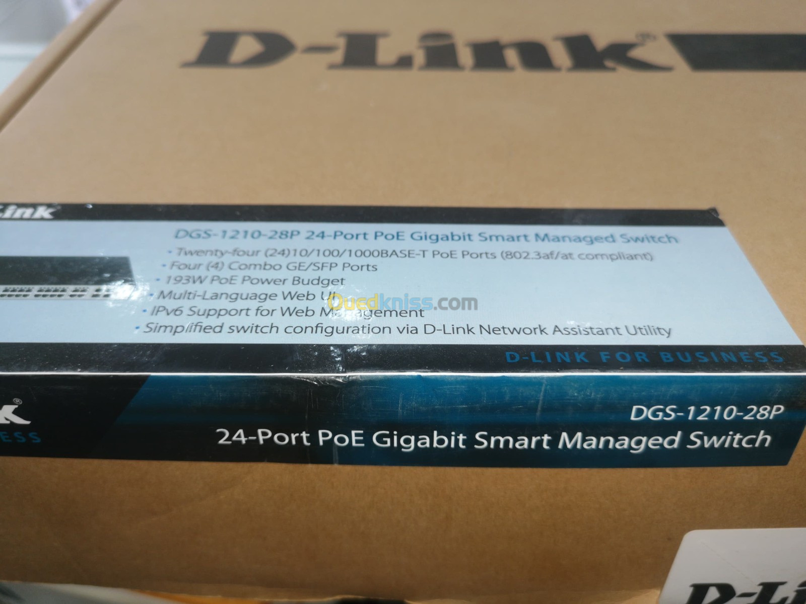 SWITCH 28-Port Gigabit Smart Managed PoE Switch