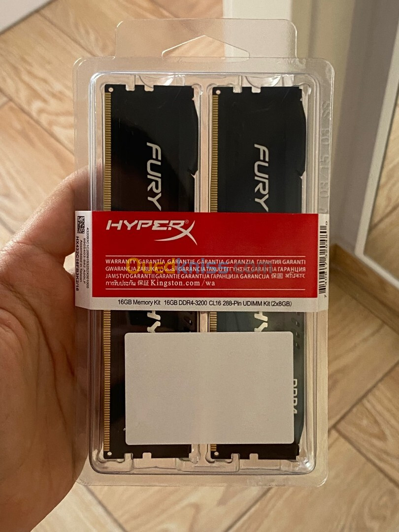 Hyper x DDR 4 16gb kit #gros et détails #