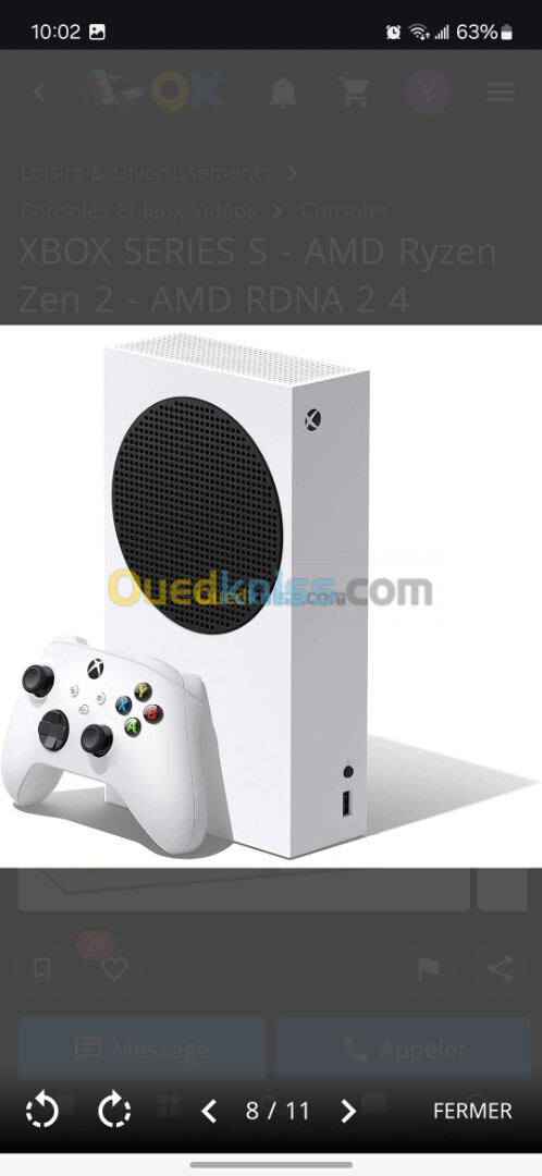 Xbox series S en excellente état + manette original Excellente état