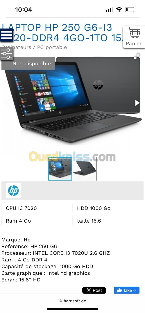 Pc HP Windows 10