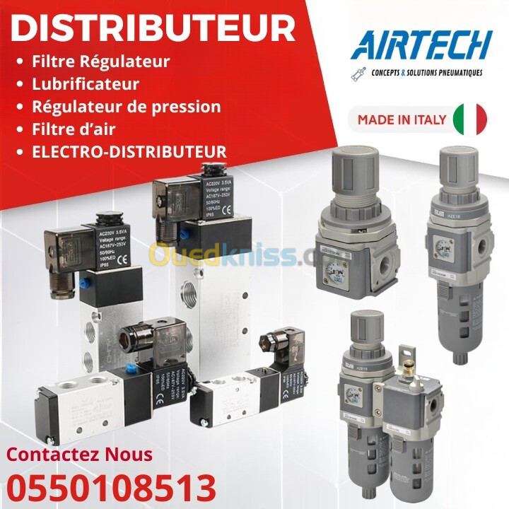 Distributeur Pneumatique - BOBINE DISTRIBUTEUR - AIRTEC AIRTAG - ELECTRODISTRIBUTEUR - VERIN - FESTO