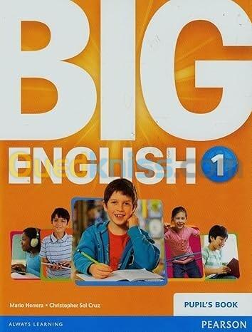 Livres d'apprentissage linguistique par niveau CEFR - Anglais académique pour enfants Big ENGLISH