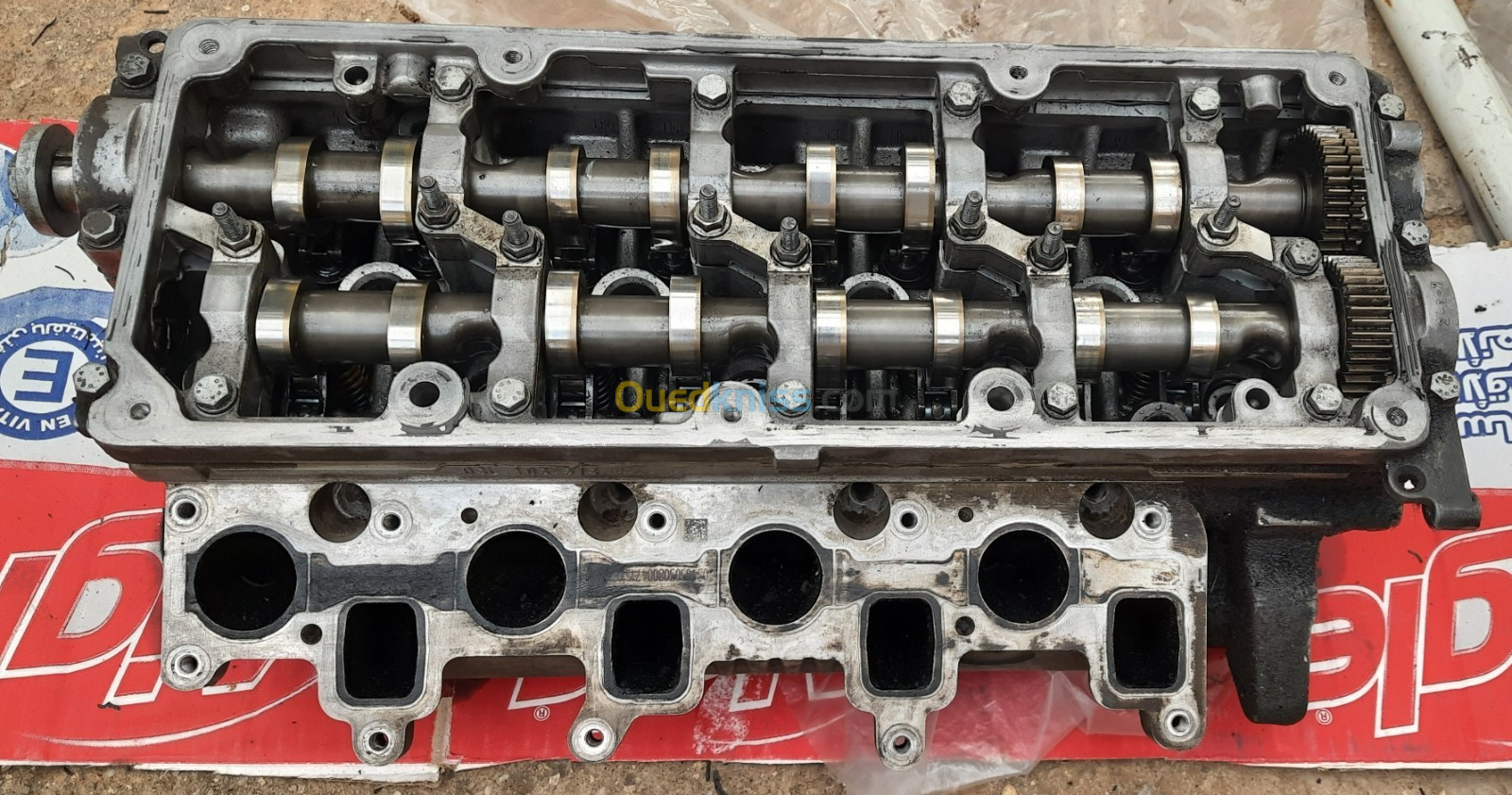 CULASSE POUR MOTEUR 2.0 TDI 03L,pompe HP, turbo complet,4 injecteur Bosch,pompe a vide,vilebrequ