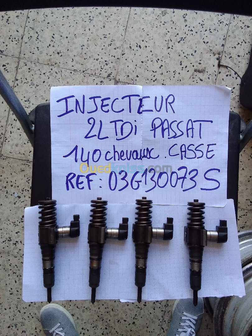 Injecteurs 2L TDI 140 chevaux , CASSE