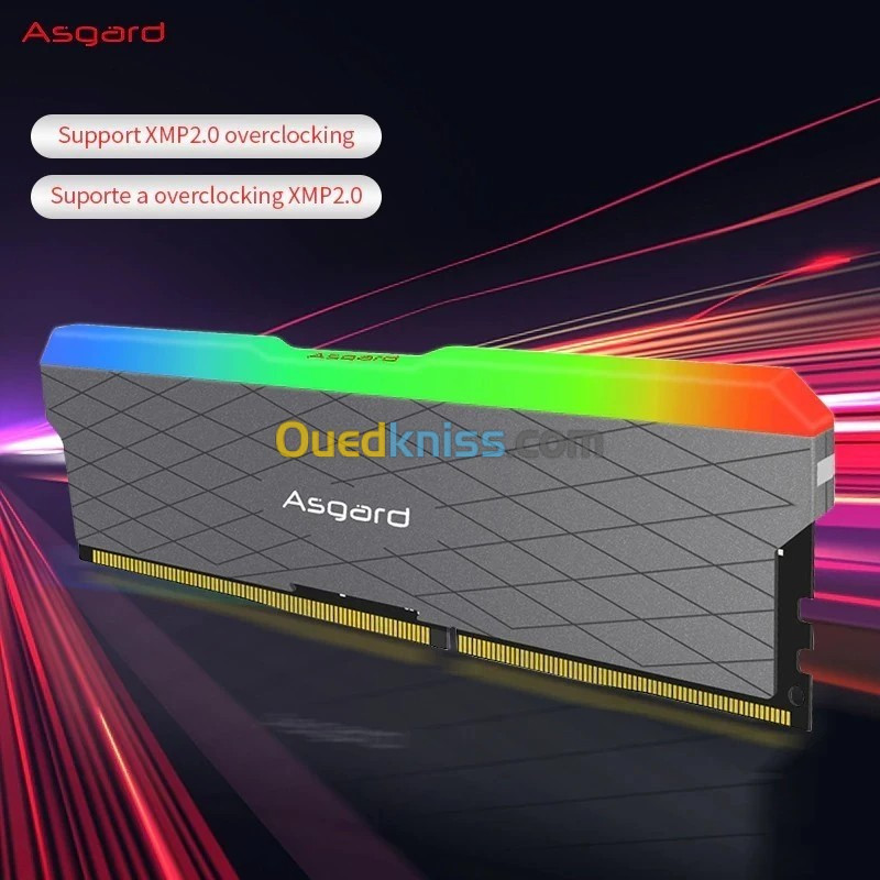 Ram Asgard 8GB 3200MHZ RGB ( 8GBx2 ) 16GB