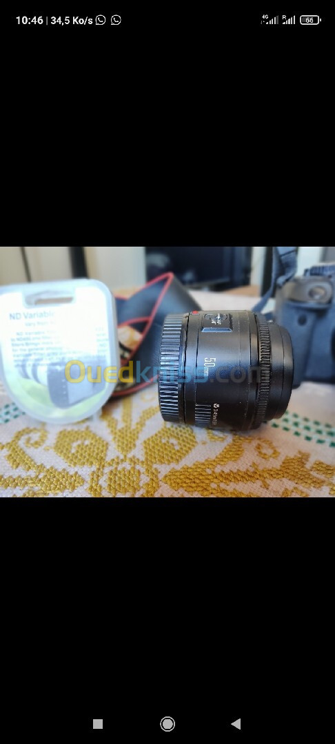 Canon 650 d + 2 objectifs +2 batteries 