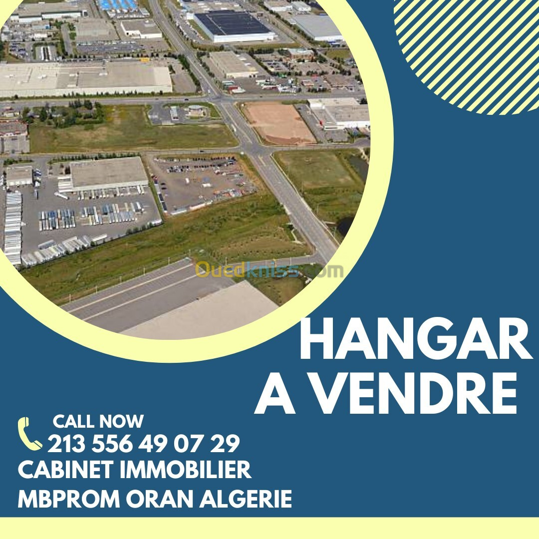 Vente Hangar Oran Sidi chami