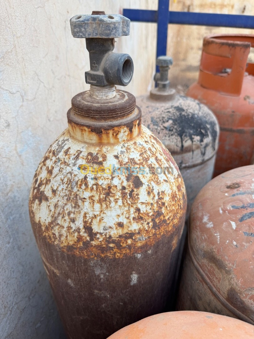 Bouteille propane acetylene oxygène 