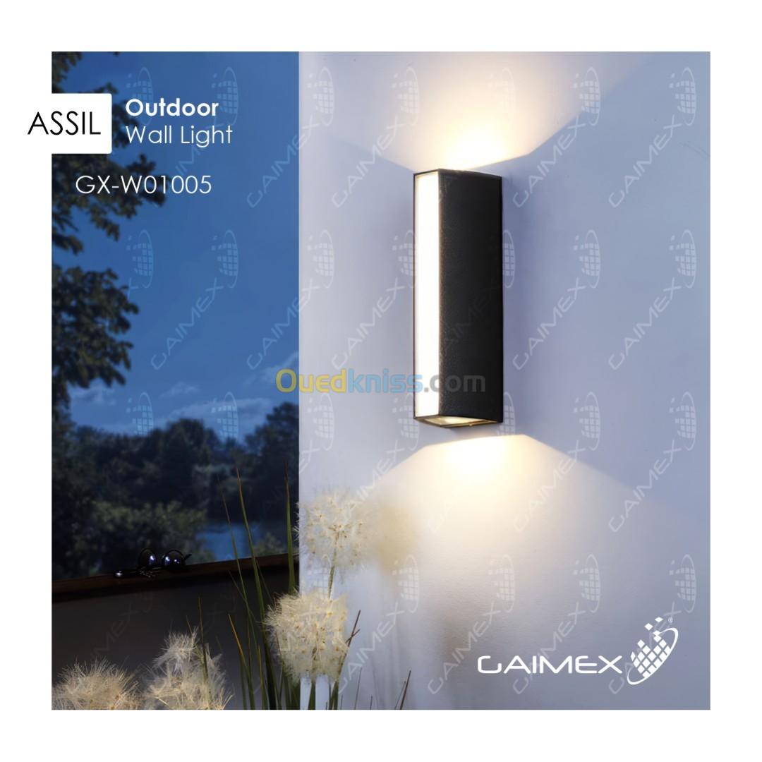 GX-W01005 Wall Light Outdoor Éclairage Lumières Extérieures Appliques Murales