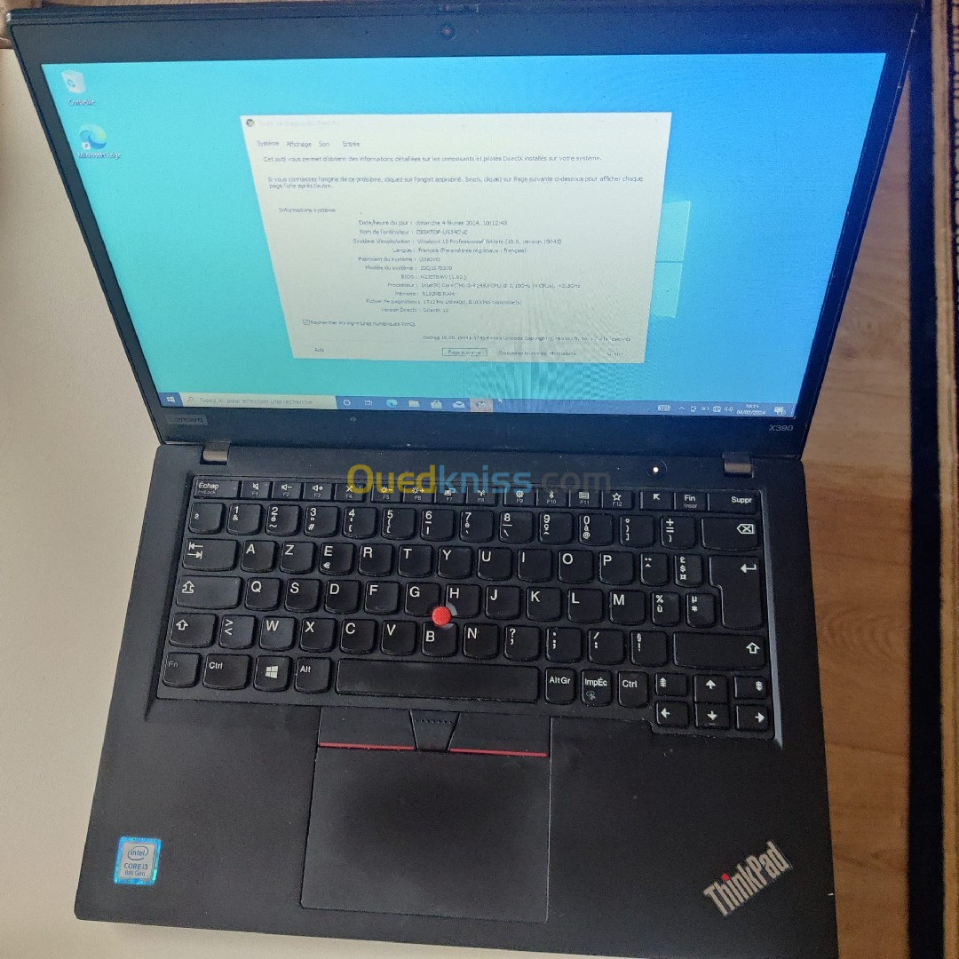 Pc Lenovo Thinkpad i3 8eme génération