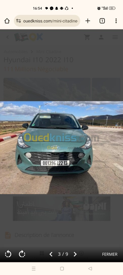 Hyundai Grand i10 2022 Restylée DZ