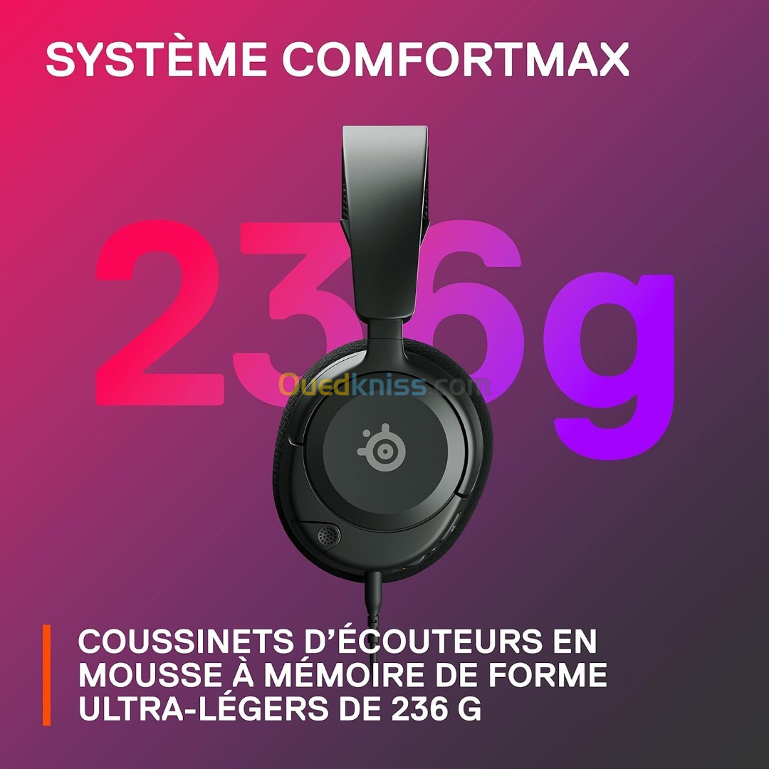 Casque de jeu steelseries multi-système Arctis Nova 1 