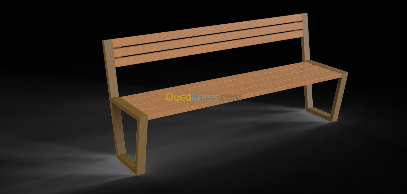 Banc Public Dimensions sur mesure disponible